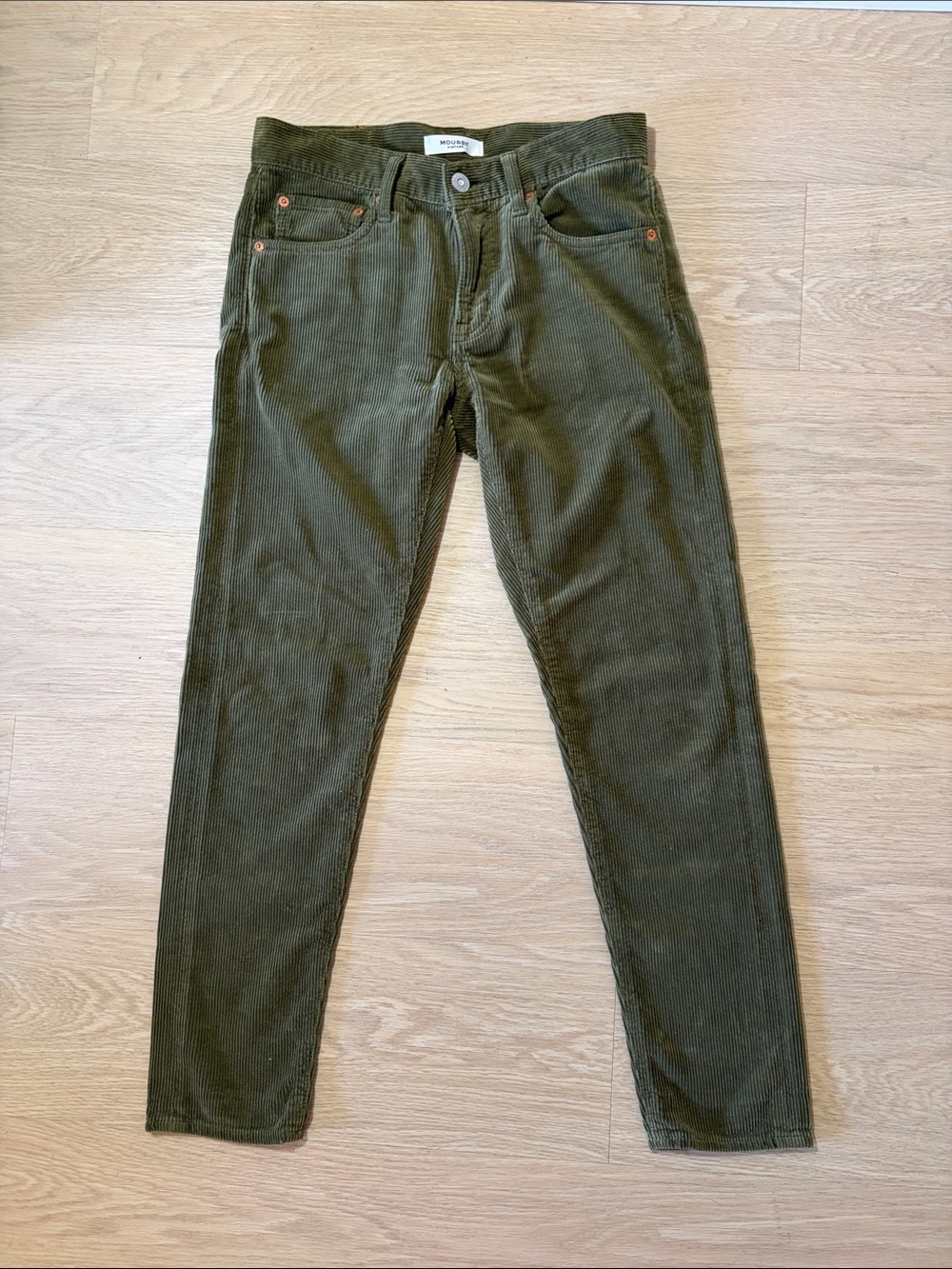 MOUSSY VINTAGE Olive Corduroy Pants